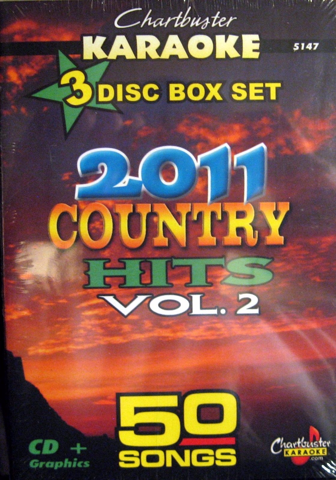 Country Karaoke CDGs, DVDs and Media