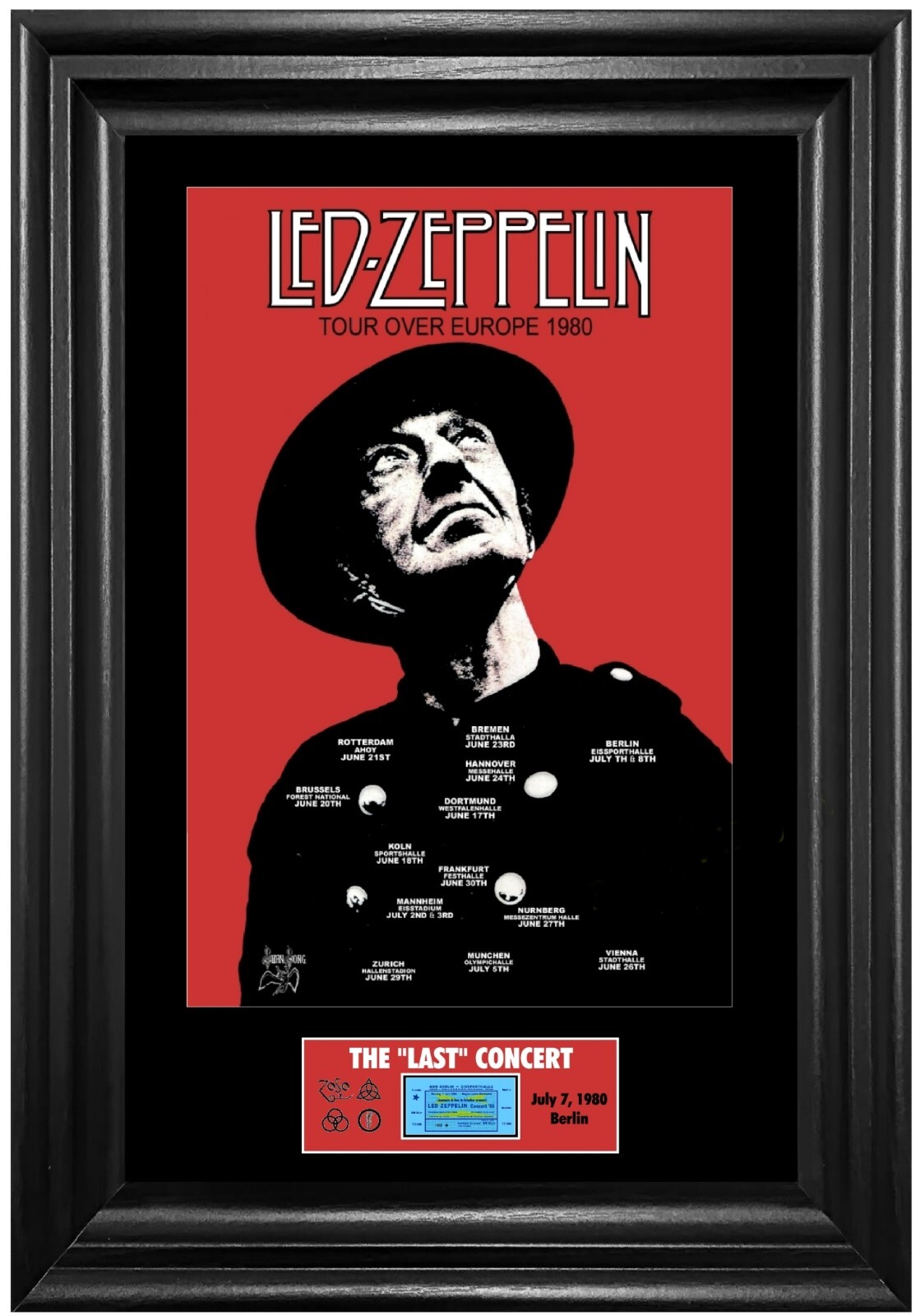 LED ZEPPELIN 公式写真集＆コンサートファイル レッド・ツェッペリン：コンサート・ファイル | デイヴ ルイス