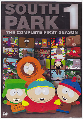 SOUTH PARK SEASON 1 (DVD, 2004, 3-Disc Set, Slim-Line
