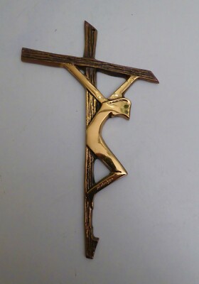 Crucifixes & Crosses - Large Antique Crucifix - 5 - Vatican