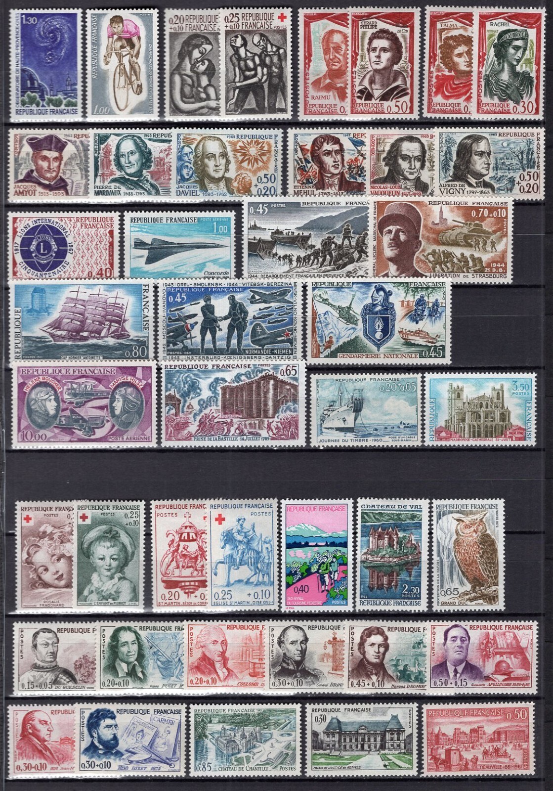 France 1960-1973 Collection 112 Mint H Stamps Many Better | eBay