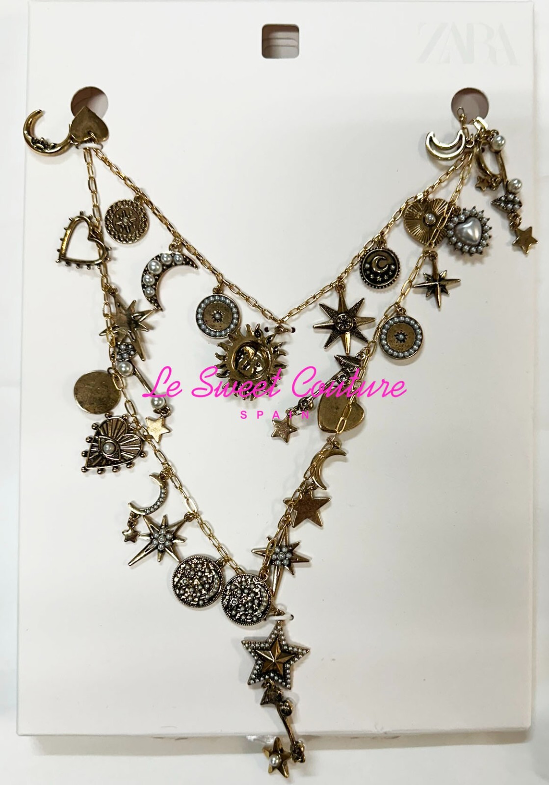 ZARA【NEW】MULTI-CHAIN NECKLACE MULTICHAIN NECKLACE - Golden | ZARA United States