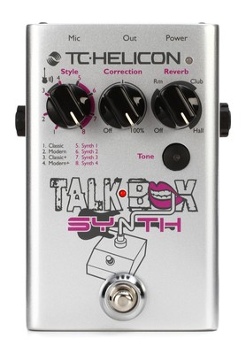 TC-Helicon Talkbox Synth Pedal (3-pack) Bundle