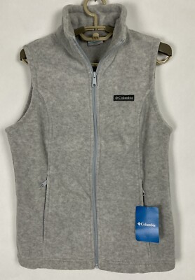 Columbia NWT Sawyer Rapids 2.0 Womens Fleece Vest Jacket Small S Full Zip New