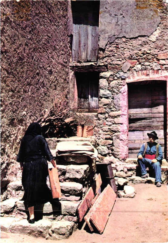 Corse Corsica - Scene Villageoise