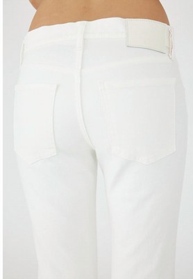 Pre-owned Moussy Oakhaven Skinny Jeans In White - Size 29