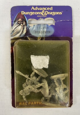 Ral Partha 11-450 AD&D BEASTMEN Dungeons & Dragons miniatures figure set