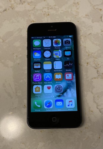 Apple iPhone 5 - 32GB - Space Gray (Verizon) Model A1429 | eBay