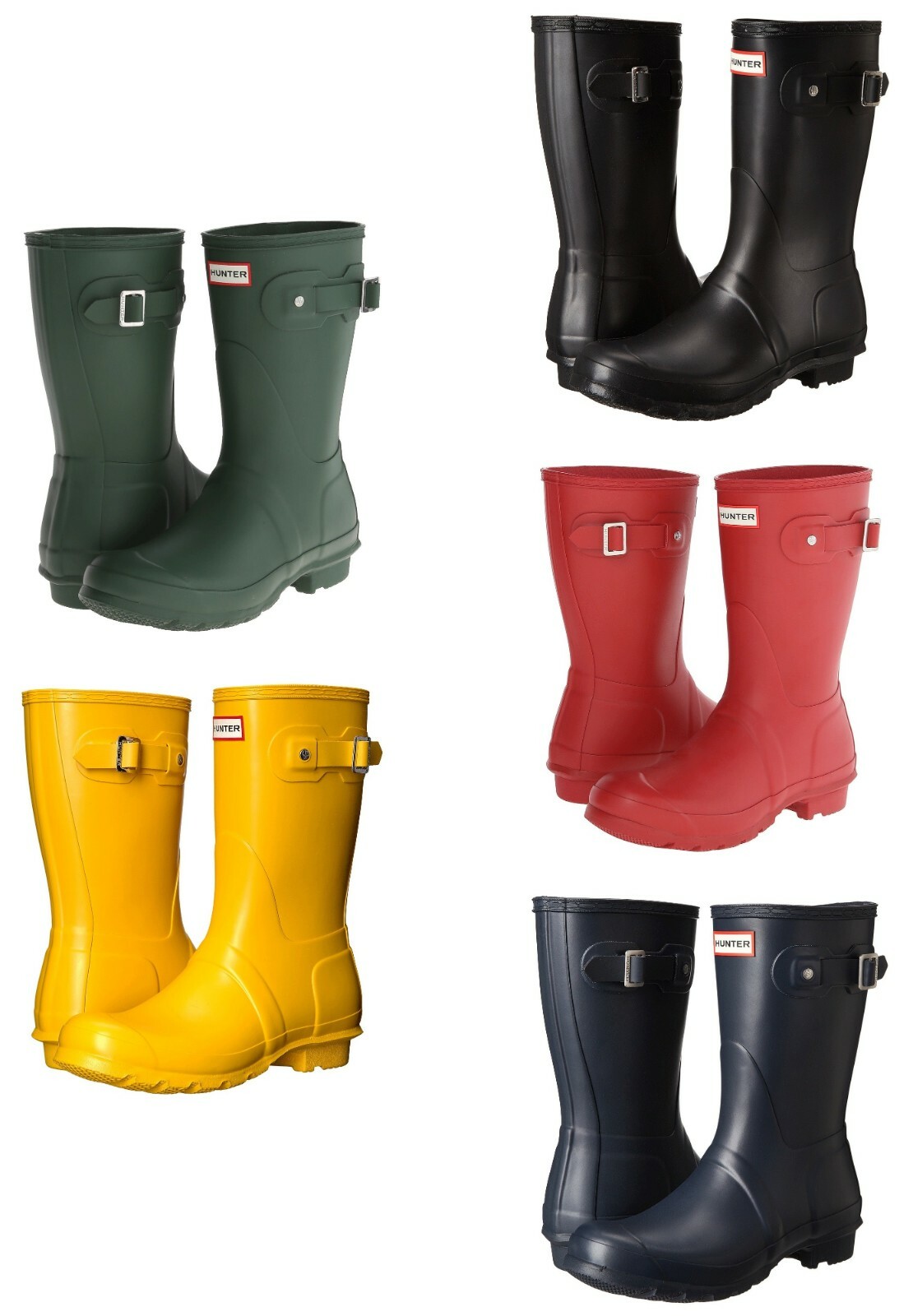 

Женские оригинальные короткие резиновые сапоги Hunter, Hunter Original Short