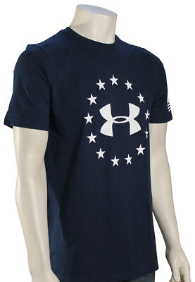 

Футболка с логотипом Under Armour Freedom — Academy — новинка, Синий