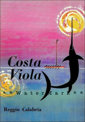 290186 Costa Viola 1960 Italian Travel Reggio Calabria PRINT POSTER