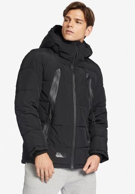 KHUJO KHUJO HERREN JACKE WINTERJACKE MAST SCHWARZ