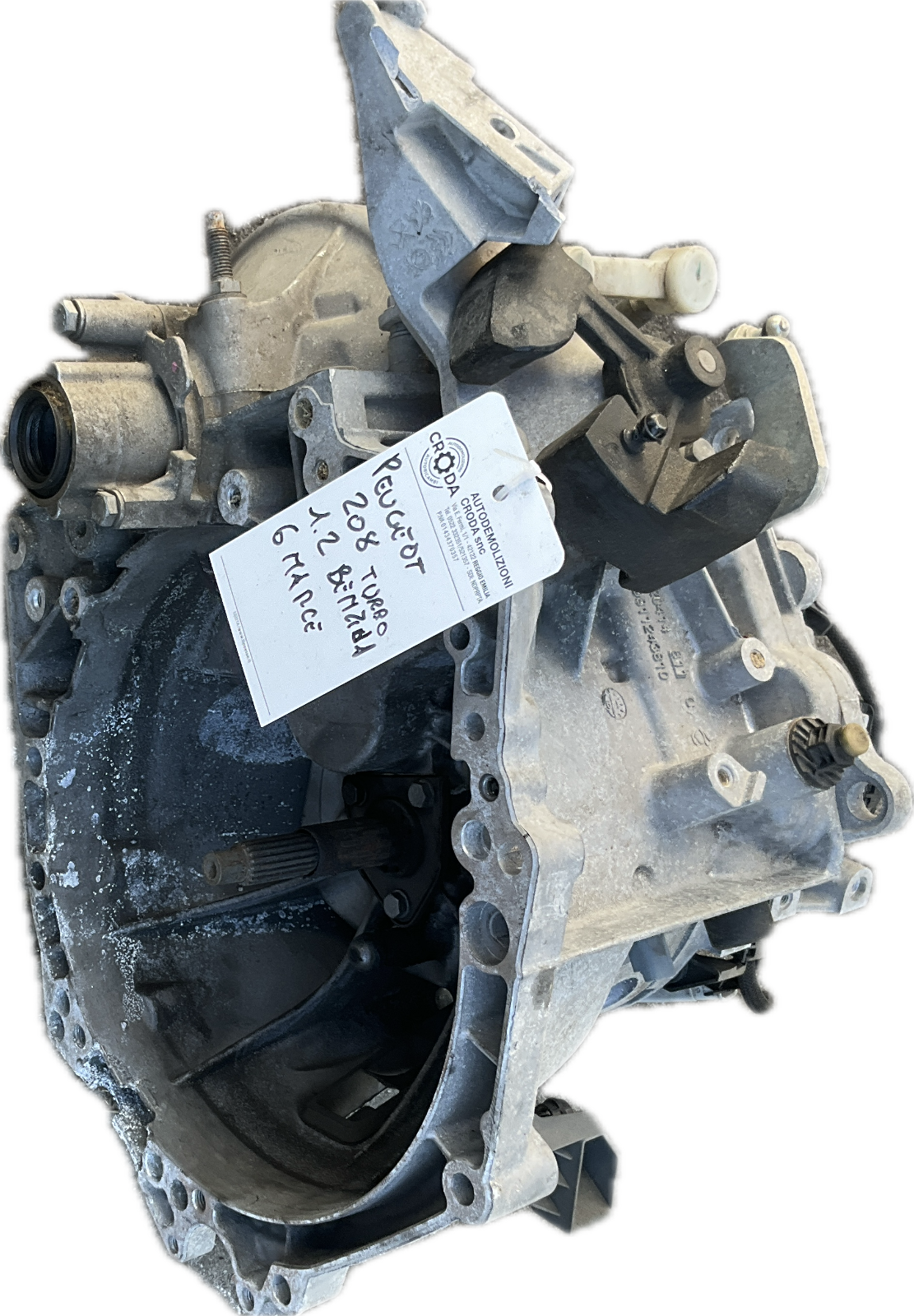 Cambio manuale per modello PEUGEOT 208 1.2 turbo benzina 6 marce ricambio usato