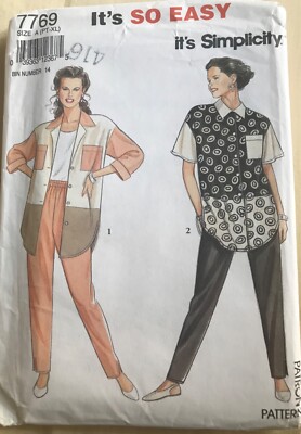 Simplicity It s So EASY 7769 Size A (6-22)