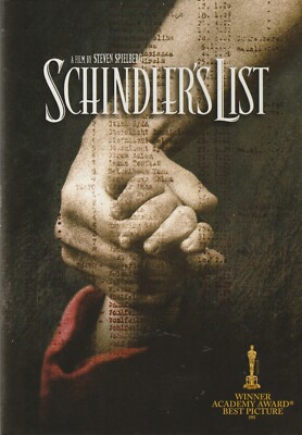 Schindlers List (DVD, 2004, Full Frame, Digipak Packaging Edition)  LIKE NEW