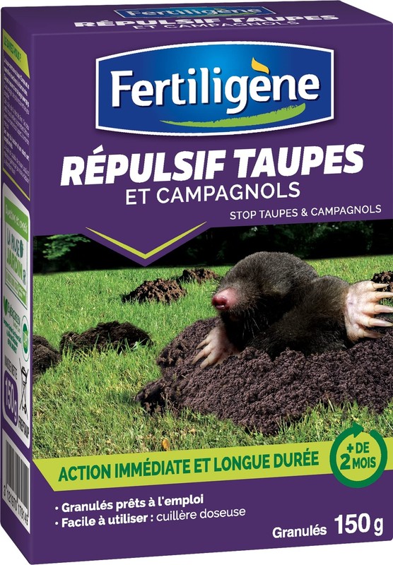 FertiligÃ¨Ne Freptaup - RÃ©Pulsif GranulÃ©S Taupes Et Campagnols 150 G - Action ...