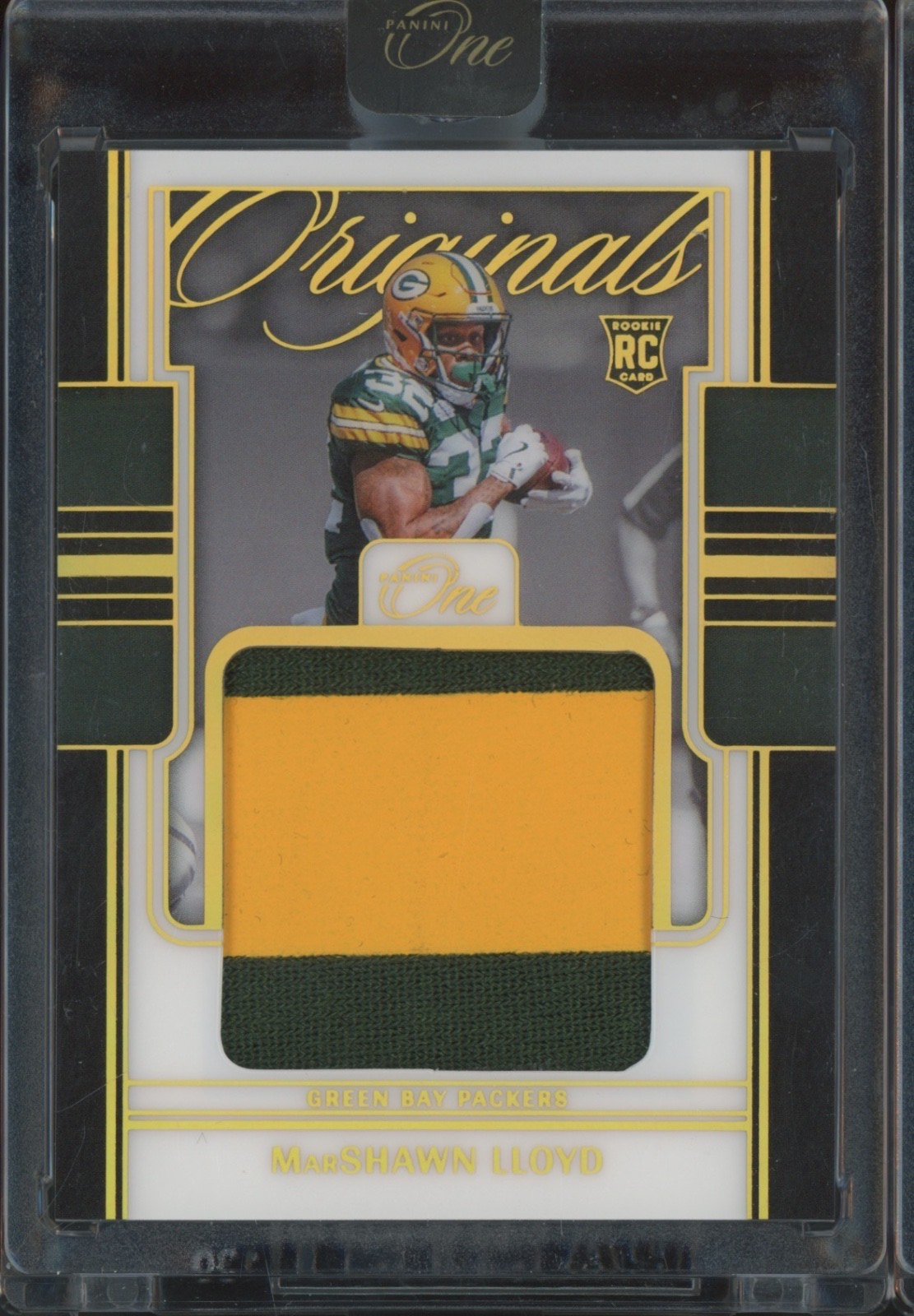 2024 Panini One Originals MarShawn Lloyd 8/10 Jersey RC Rookie