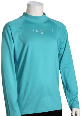 Рашгард Rip Curl Girls Golden Rays LS — голубой — новинка