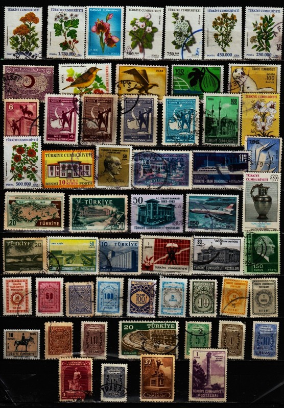 Turquie 50 Timbres OblitÃ©RÃ©S Pim2668: Sujets Divers