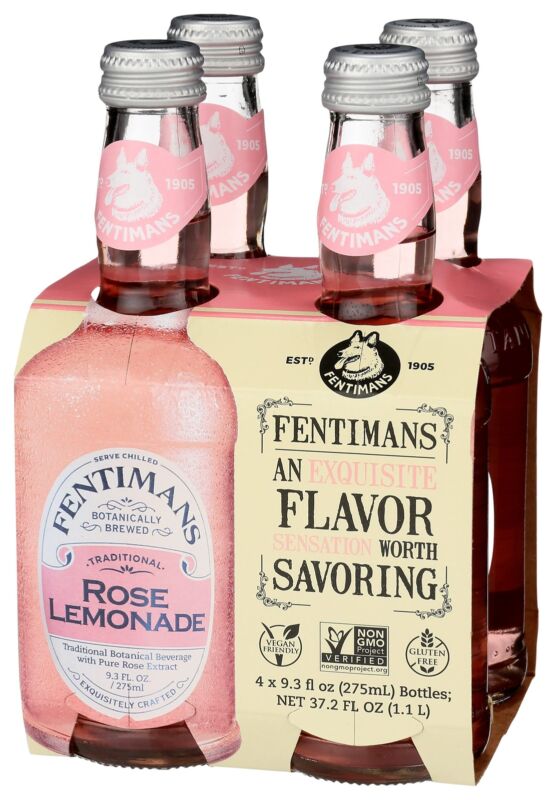 Bev 4Pk Rose Lemonade (Pack of 6)