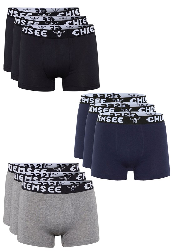 Chiemsee Boxer Short Herren Trunk UnterwÃ¤Sche Regular Fit Retroshorts 3er Pack