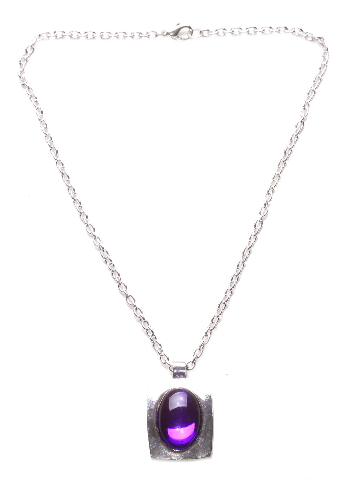 purple gem necklace