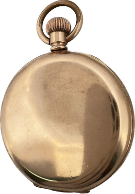 Antique 16S Illinois Lambert Bros 17Jewel Hunter Railroad Pocket Watch 186 10kGF