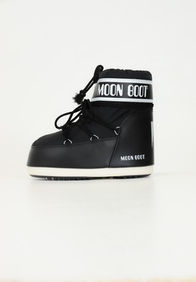 MOON BOOT Stiefel Und Militärschuhe Unisex Schwarz Damen Schnee Symbol Niedrig
