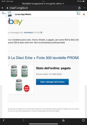Foto dell'oggetto di un acquirente verificato