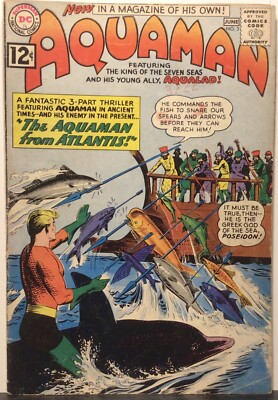 DC Comics AQUAMAN #3 (1962) VG