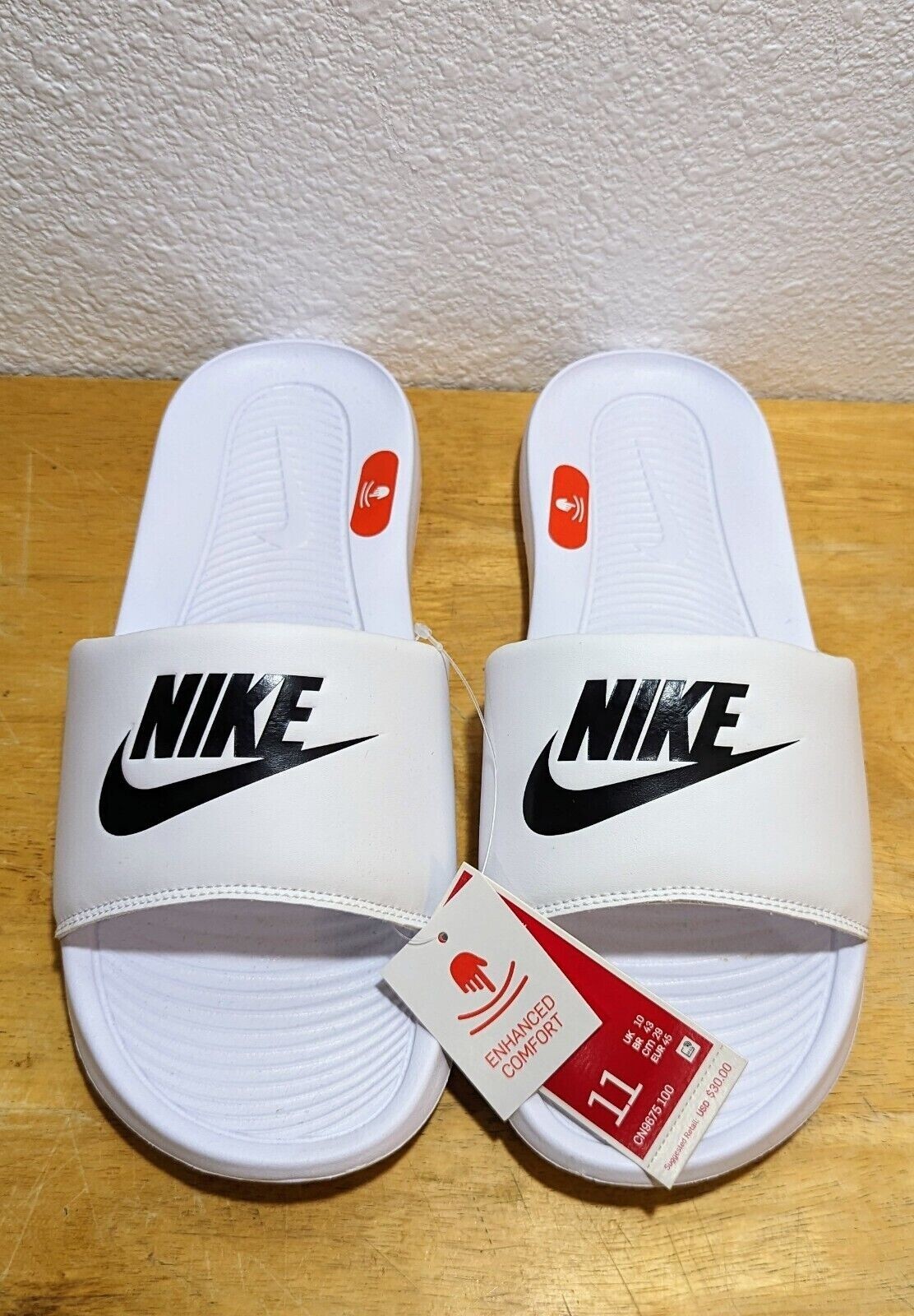 ★[NIKE]★WS Victory One Slide White Black★CN9675-100★ s-l400.jpg