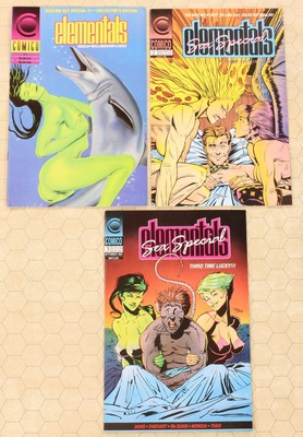ELEMENTALS - SIZZLING SEX SPECIAL #1 - 3 (1991) SET (Comico) !!