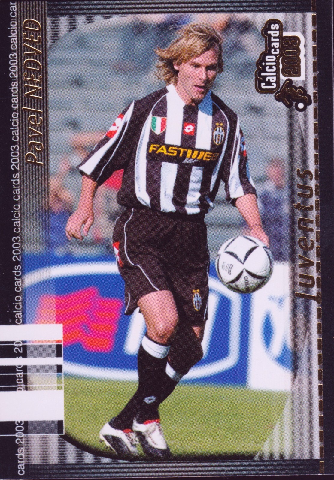 2003PANINI JUVENTUS PAVEL NEDVED ジャージカード 2003PANINI JUVENTUS PAVEL NEDVED ジャージカード（Pavel