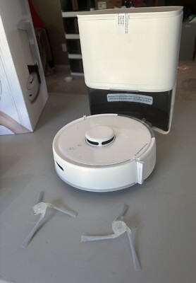 SwitchBot Mini Robot Vacuum K10+ with Self-Empty Base for 70-Day of Cleaning