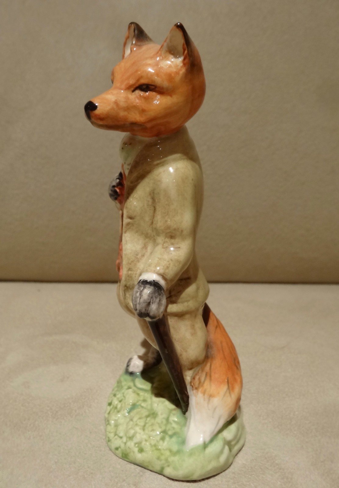 ULTRA RARE BEATRIX POTTER ROYAL ALBERT FIGURE MR TOD BP6 EXCELLENT