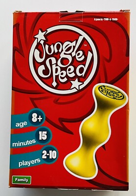 Jungle Speed Family Card Game 2011 Asmodee 100% Complete Very Good Condition