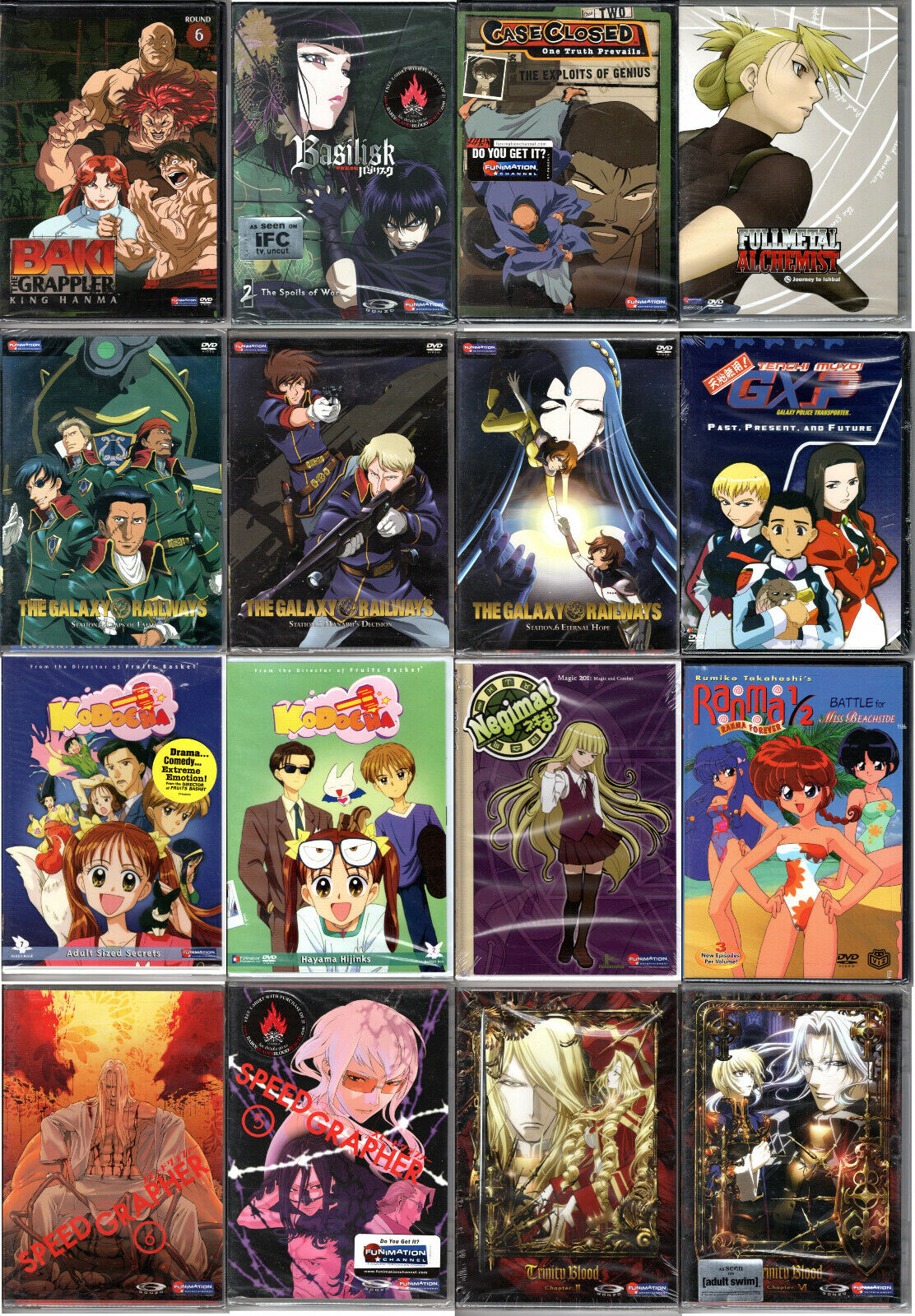CHOICE: ANIME DVDs Japanese Galaxy Railways Speed Grapher Trinity Blood | eBay CHOICE: ANIME DVDs Japanese Galaxy Railways Speed Grapher Trinity Blood | eBay