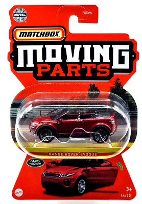 Mattel Matchbox Moving Parts Serie Auto / Car HFM94 Range Rover EvoQue