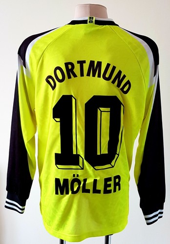 Borussia Dortmund 1995 - 1996 Home football Nike shirt long