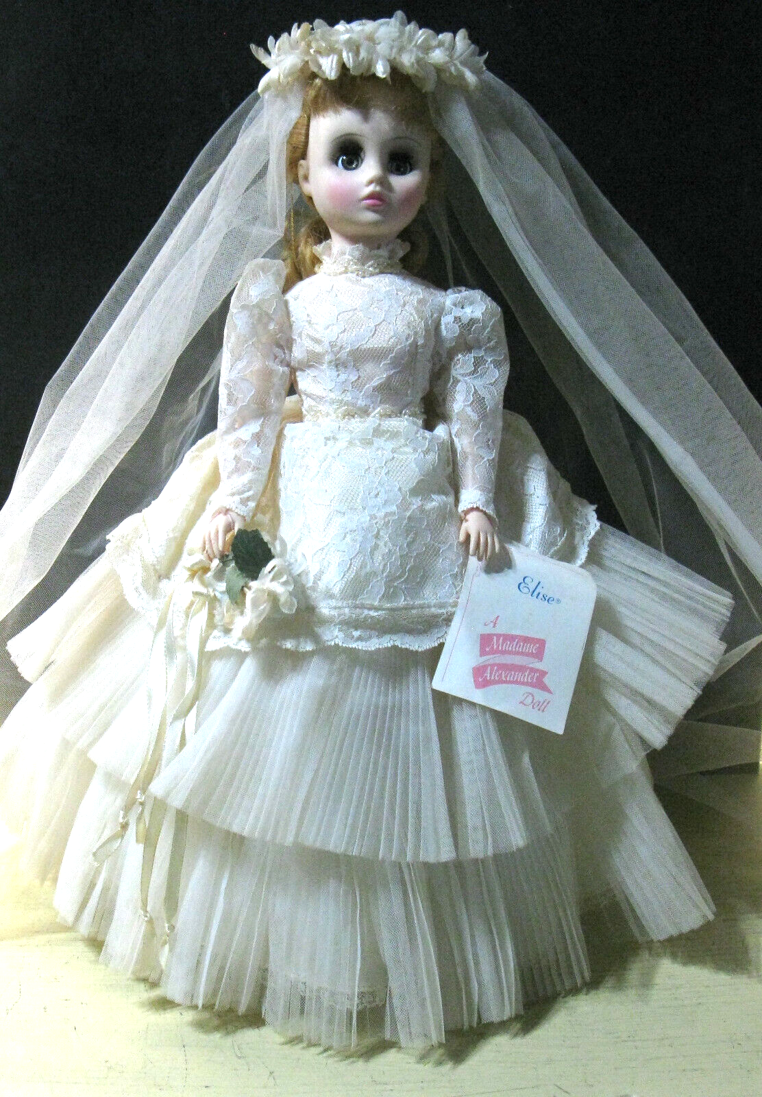 【みっちゃん さま】antique doll ୨୧ .·*° ペグドール a 1970s Madame Alexander ELISE Bride Doll Original Marked