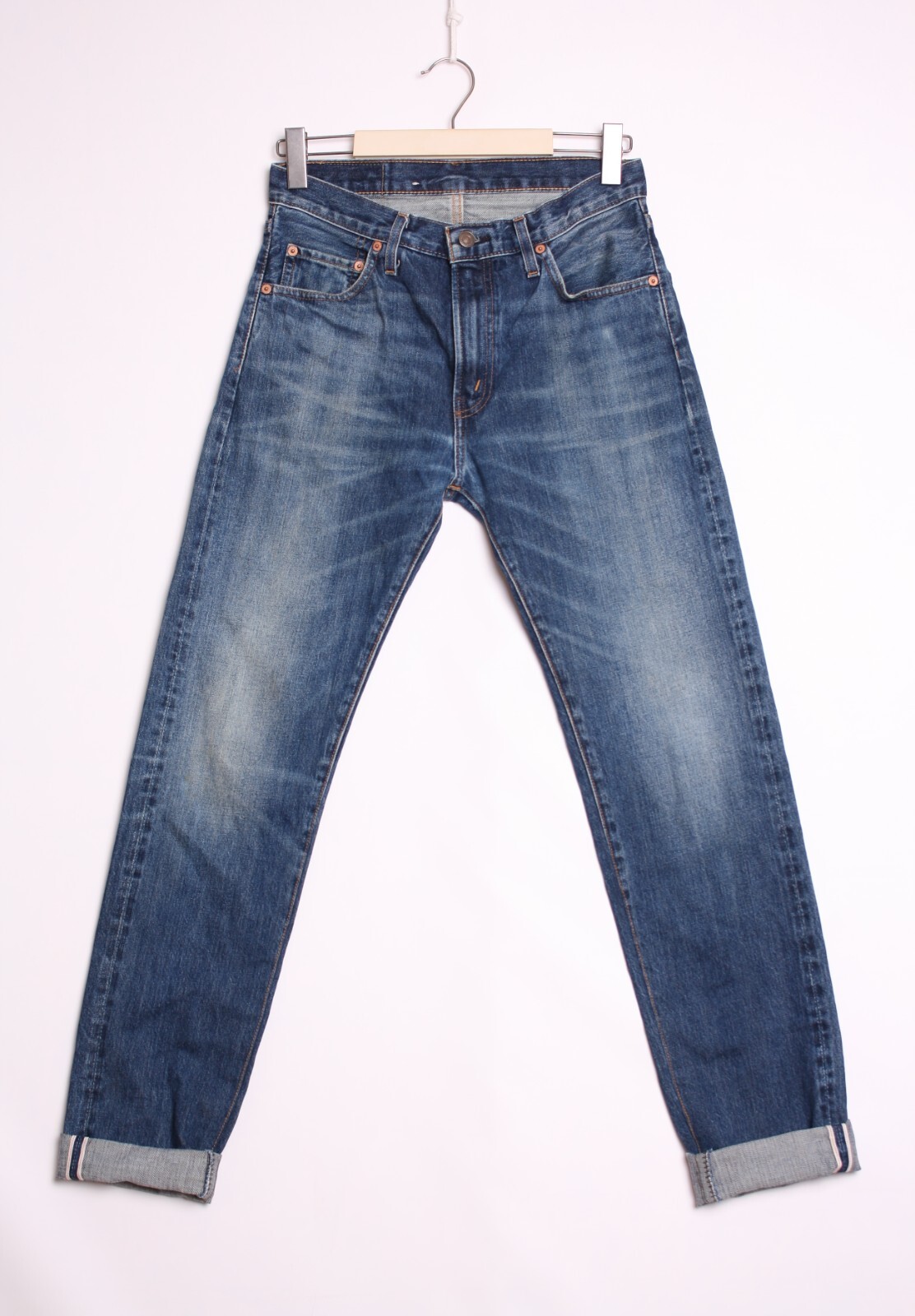 Levis LVC 505-0217 Selvedge Jeans Big E Talon zip Slim Mens Levis LVC 505-0217 Selvedge Jeans Big E Talon zip Slim Mens