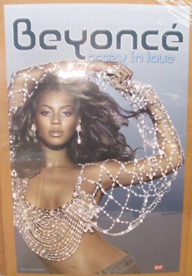 Crazy in love  2003  Beyonce poster #401471 New ( One Poster ) BO29 Diamonds
