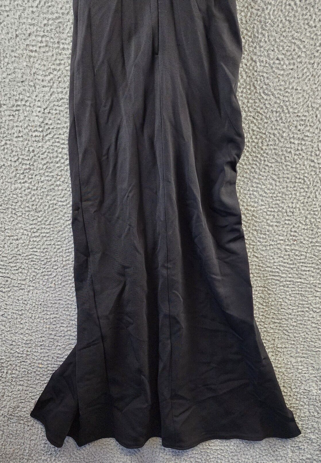 The Mannei Wishaw Maxi Dress Women's 36 Black Square Neck Sleeveless Zip Closure - Picture 17 of 17