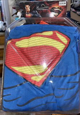 Superman Costume Action Suit Kit Man of Steel Movie Halloween Child 8-10