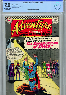 Adventure Comics #344 (1966) DC CBCS 7.0 OW/White