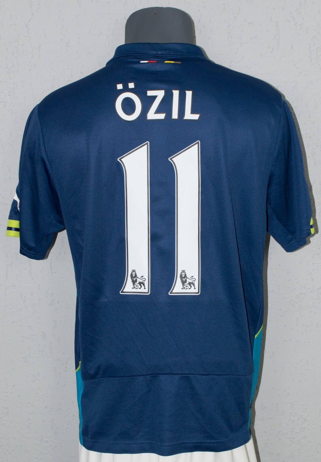 Arsenal Ozil Jersey 2014/2015 Away Football Soccer Mens