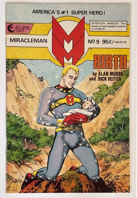 MIRACLEMAN #9 (ECLIPSE 1986) NM ALAN MOORE RICK VEITCH