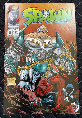 Spawn #6 1992 1st App OvertKill & Tony Twist Image Comic Book