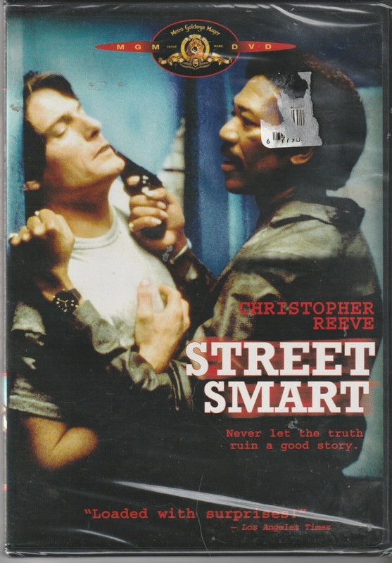 Street Smart (DVD, 1987 Release) Christopher Reeve & Morgan Freeman!