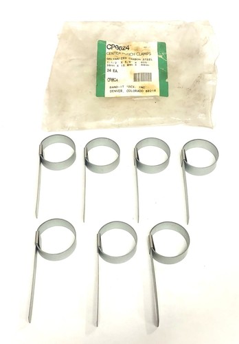 Band-It 1-1/2X5/8X0.025 Inch Center Punch Clamp CP0624 [Lot